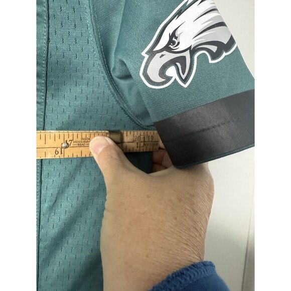 Philadelphia Eagles Jalen Hurts #1 Midnight Green Jersey EUC Size Large - Picture 12 of 12